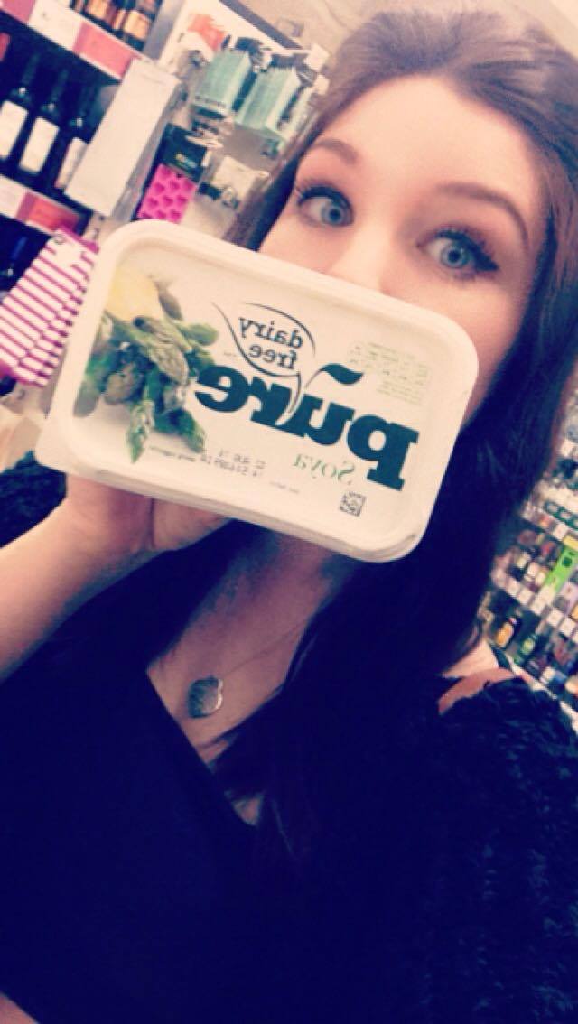 Yes I went into public and took selfies with food products- laugh it up.