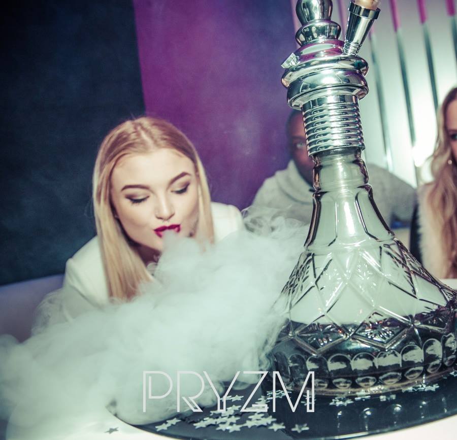 PRYZM Bristol advertises Shisha packages with its VIP booths