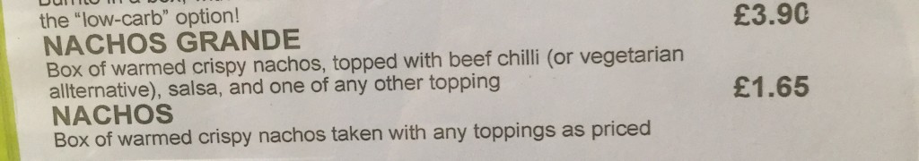 Pretty much the same item in Go Cafe, owned by the University of Birmingham and thus not affected by NUS funding
