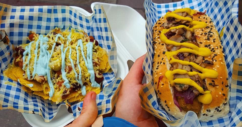 Image may contain: Food, Hot Dog
