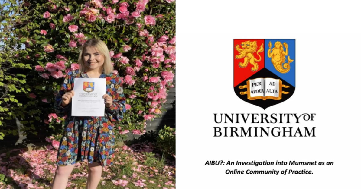 Meet The Birmingham Student Who Wrote A Dissertation On Mumsnet