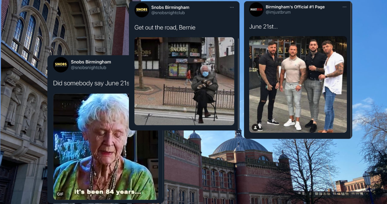 The best Birmingham reactions to the news of lockdown easing - Vimarsana News