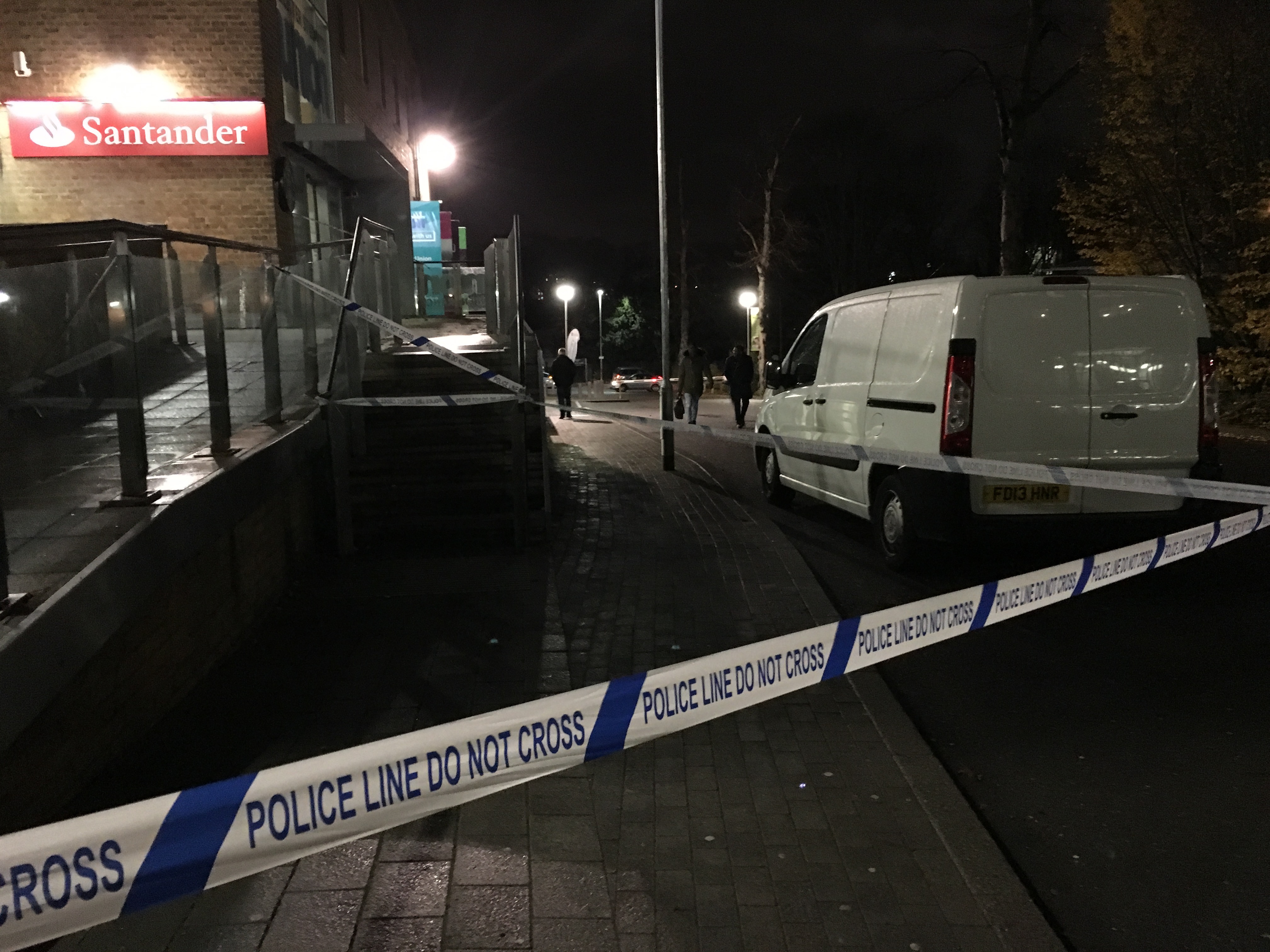 Police involved in an incident on Leicester's campus