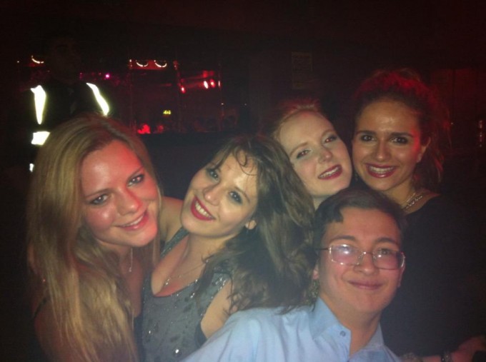 Clubber Steve in his usual territory