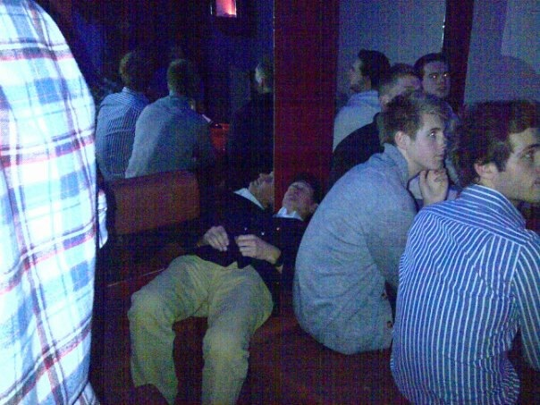 Napping on the job