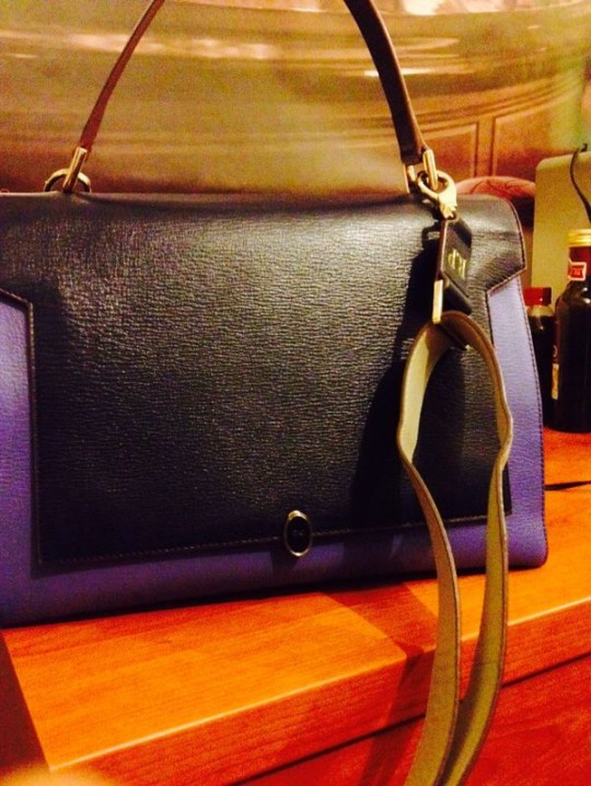 Only a Brookes socialite could have a monogrammed bag