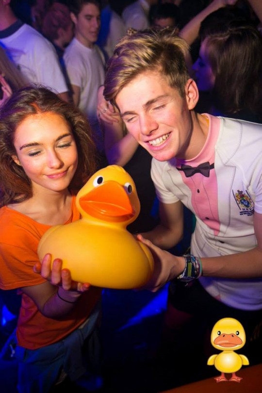 Good effort to keep those eyes open