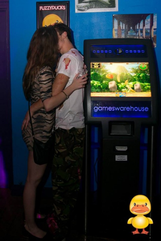 Do you mind if i use the games machine