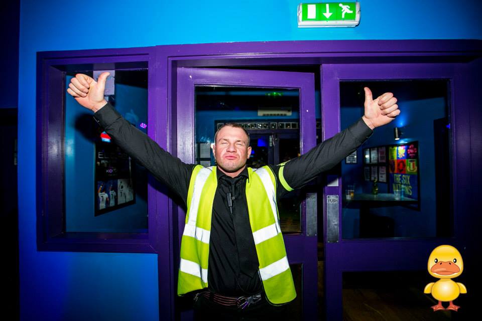 Bouncer ragin'