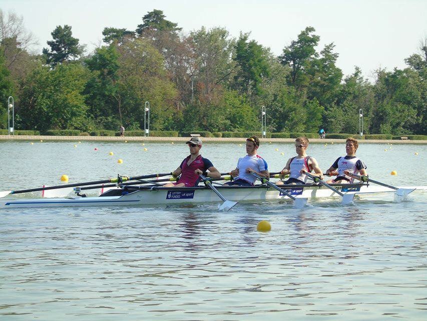 The team in action