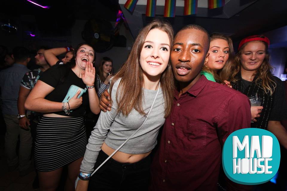 When you bump into your ex in the club