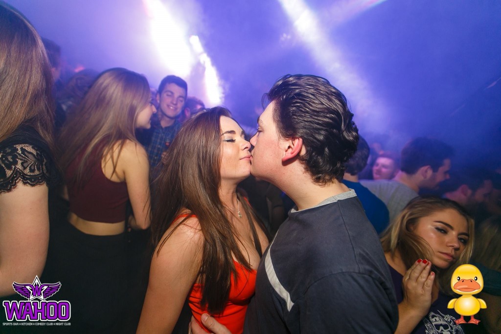 My first kiss went a little like this