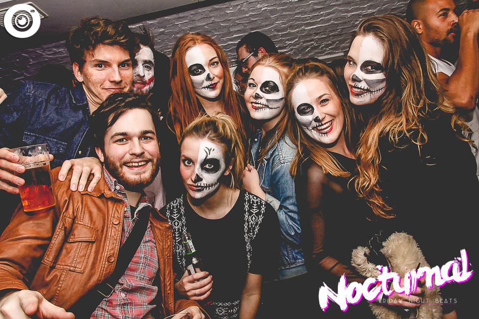 Who paints their whole face these days?