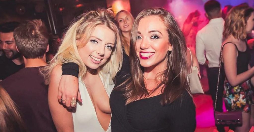 Image may contain: Night Life, Night Club, Club, Party, Person, People, Human