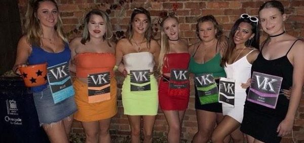 Image may contain: People, Shorts, Smile, Face, Brick, Skirt, Dress, Woman, Female, Girl, Blonde, Kid, Child, Teen, Human, Person, Apparel, Clothing