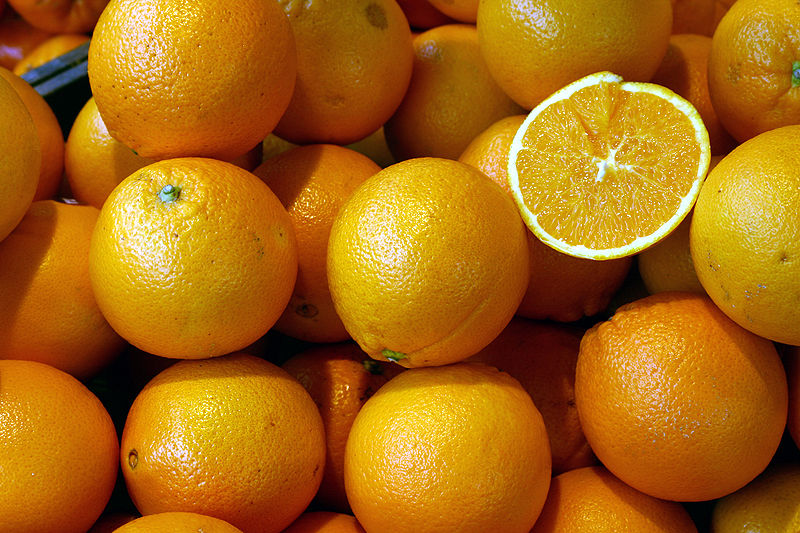 Overindulge in oranges