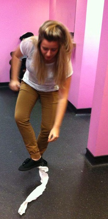 Post warning dance
