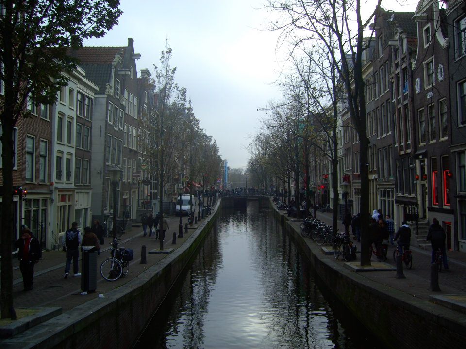 Amsterdam is a popular destination for students