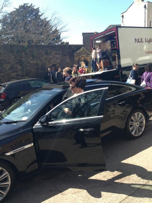The Cumberbatch arrives at Goldney Hall