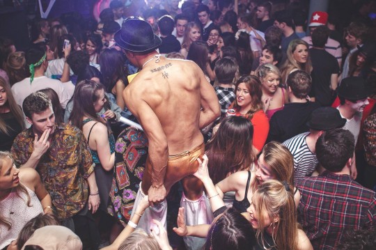Surely everyone's favourite outfit of the night?