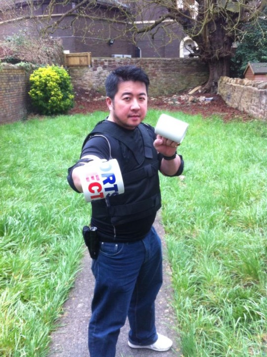Don't mess with Rob and his mugs