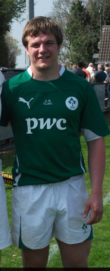 Seen here in his Ireland jersey, hopefully x will channel any frustration from the result of last weekends disappointment at Twickenham in the direction of the opposition on varsity day