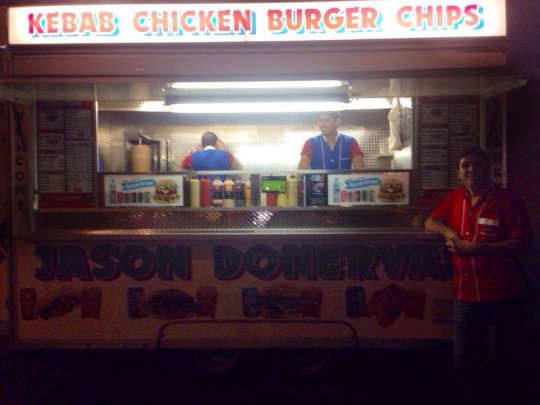 Kebab. Chicken. Burger. Chips. Legend.