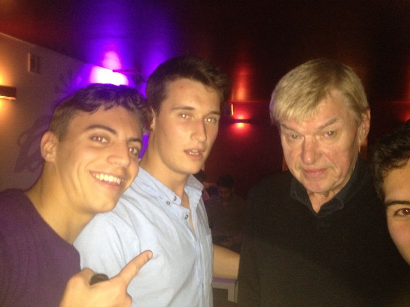 John Lounge and the boys on the look out for some fit birds