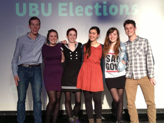 Sorana (fourth from left) is a seminar teacher as well as a student