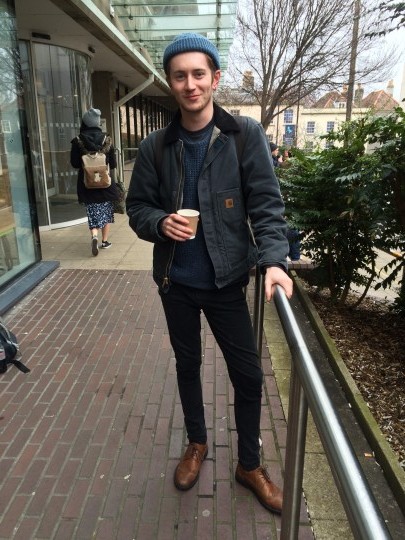 Chris Thomas, 3rd year English Lit
