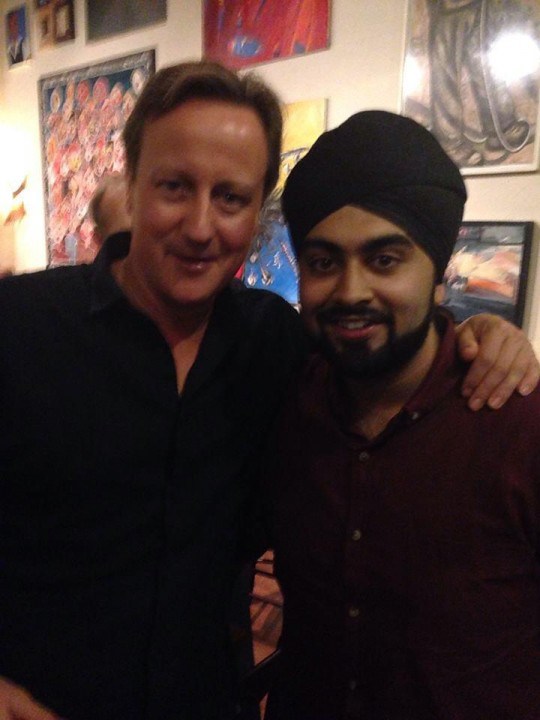 Dave won us over when he visited Park Street Nandos