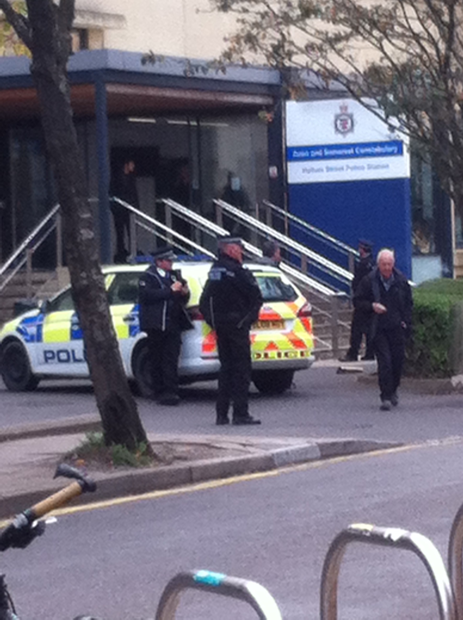 They're all actooooorrrrrs, not policemen.