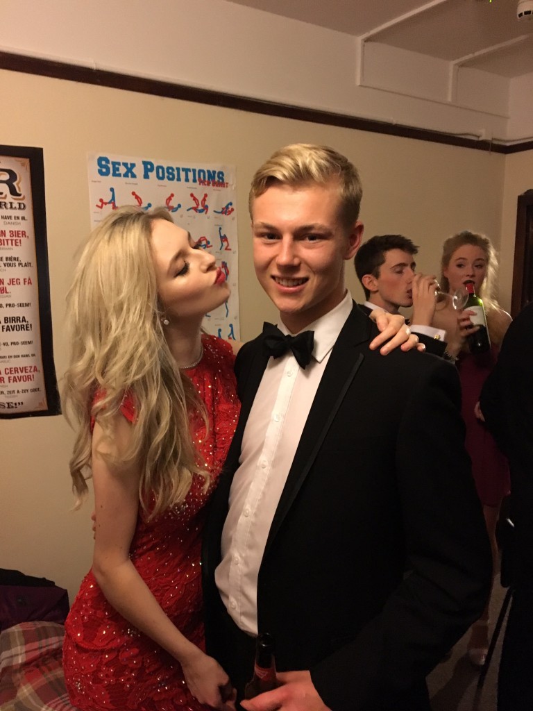 So many kisses on NYE..