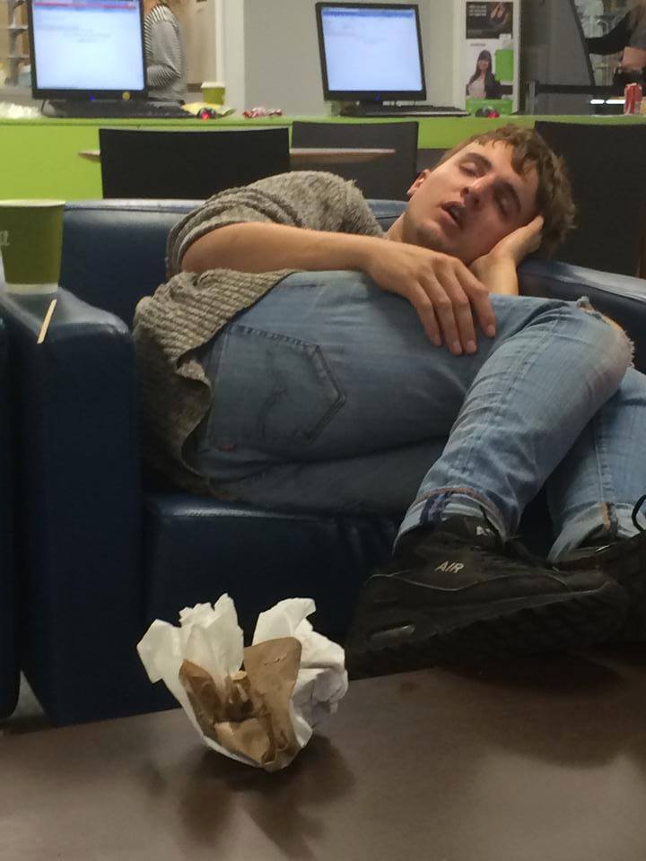 This historian's not having fun, he's battling his demons