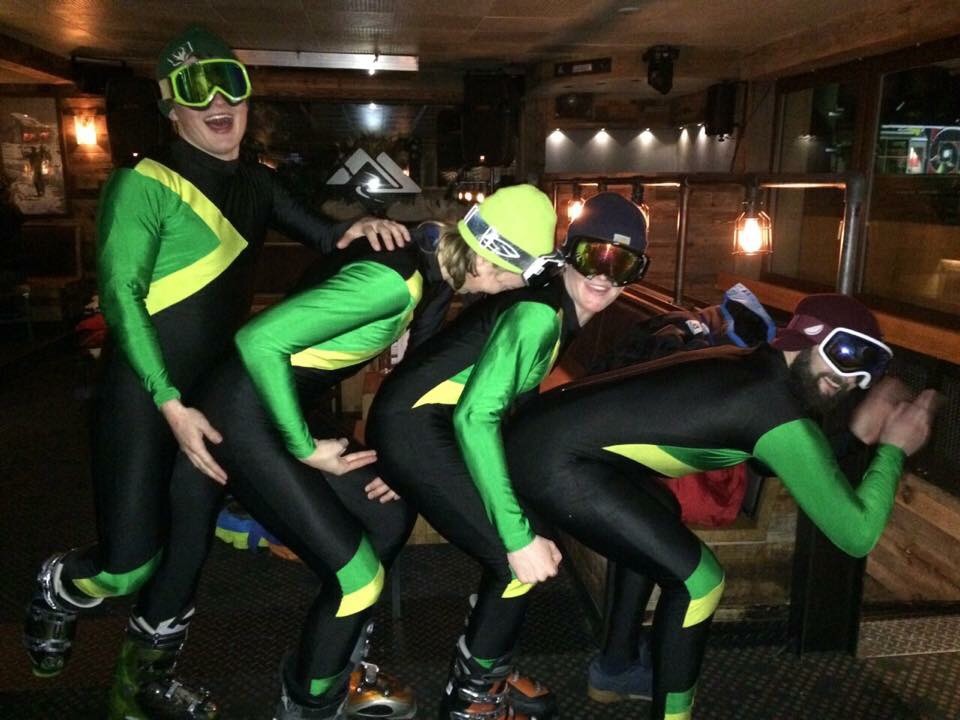 A normal night in Verbier