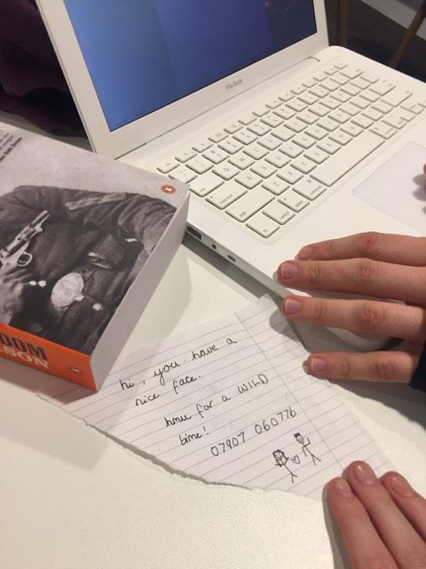 Image may contain: Paper, Pc, Laptop, Computer, Text, Handwriting, Keyboard, Electronics