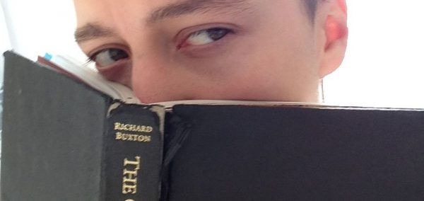 Image may contain: Portrait, Photography, Photo, File Folder, Clothing, Apparel, Accessories, Accessory, Glasses, File Binder, Human, Face, Person, Head