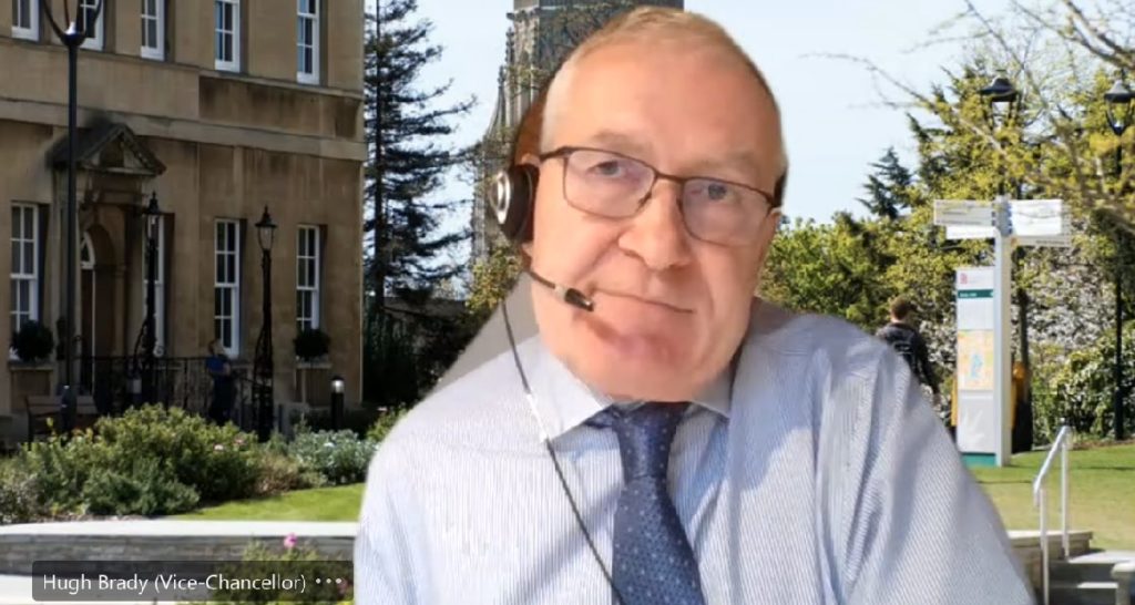 Bristol Uni Vice Chancellor Hugh Brady