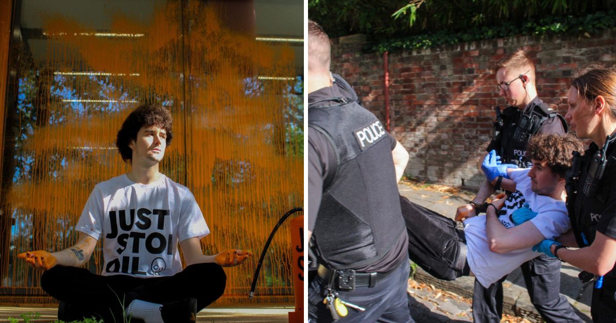 UWE student charged after allegedly defacing Bristol Uni building during Just Stop Oil protest - Vimarsana News