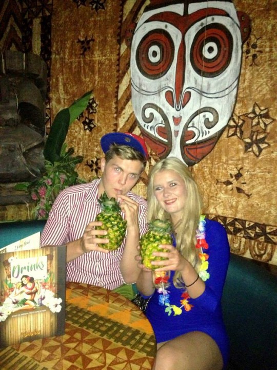 The elusive pineapples.