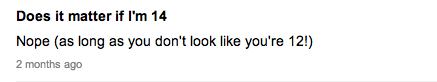 Someone might want to fill him in on statutory rape