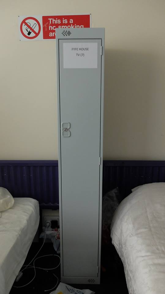 Bring your stuff here, they said. We have plenty of storage.