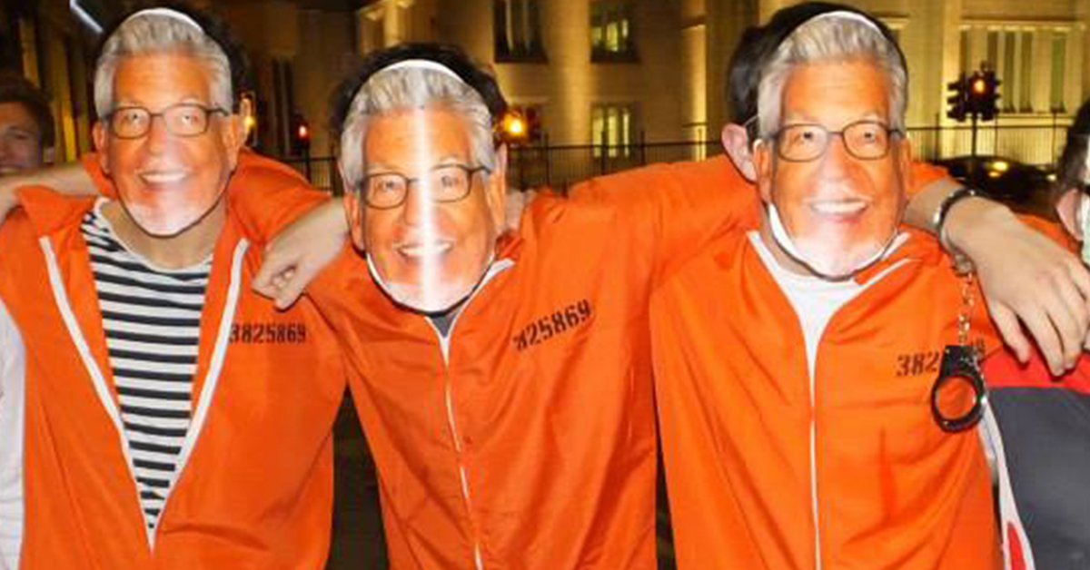Outrage over medics dressing up as sex offender Rolf Harris