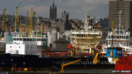 Aberdeen's booming oil industry doesn't seem to be slowing down anytime soon.