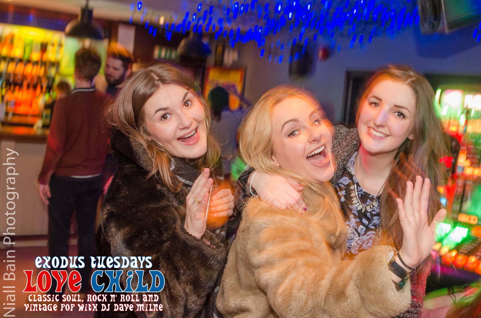 Suitable clothing for the club scene.