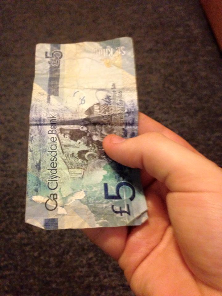 This is all I have left, Mr. Landlord