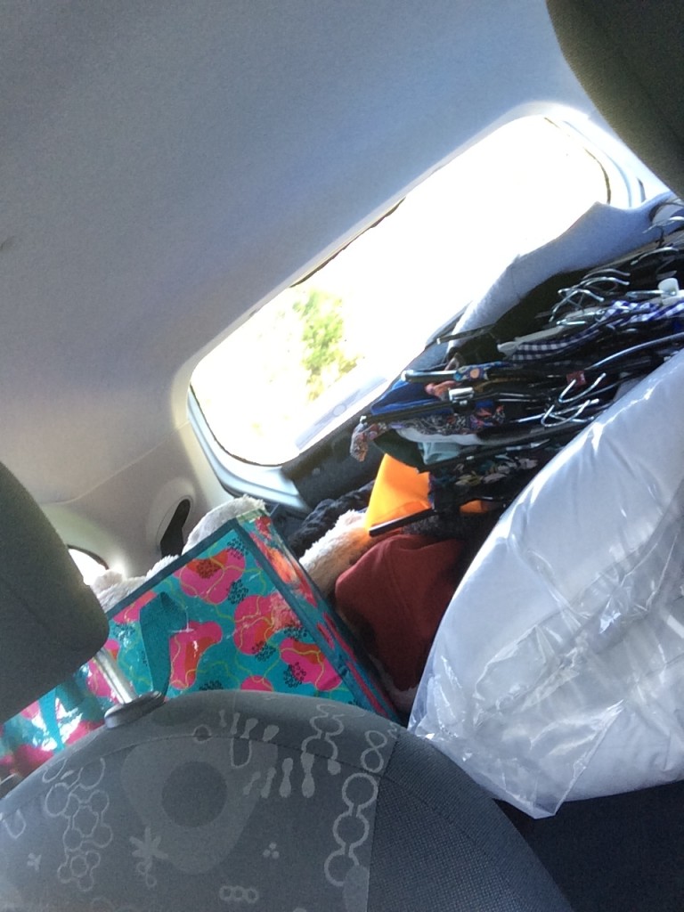 My car move-in weekend