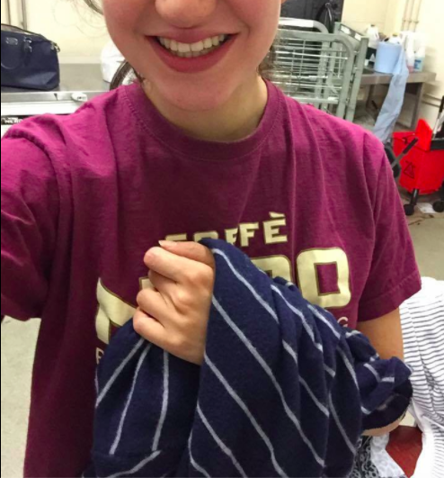 Smiling through the pain