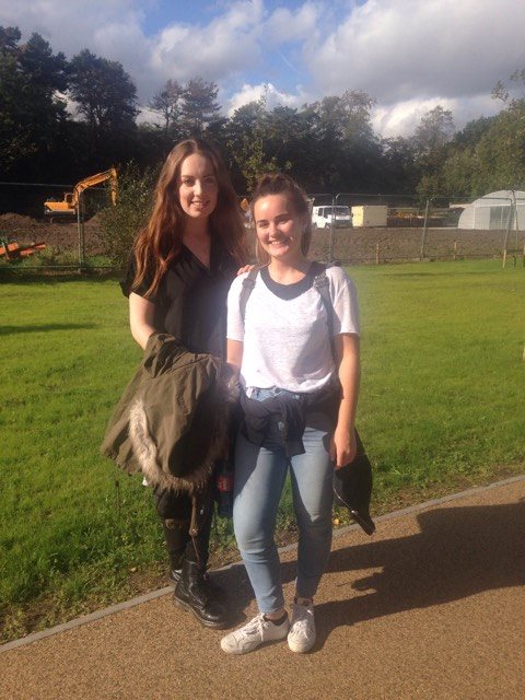 Niamh and Ellie, zoom in to see the chipped tooth