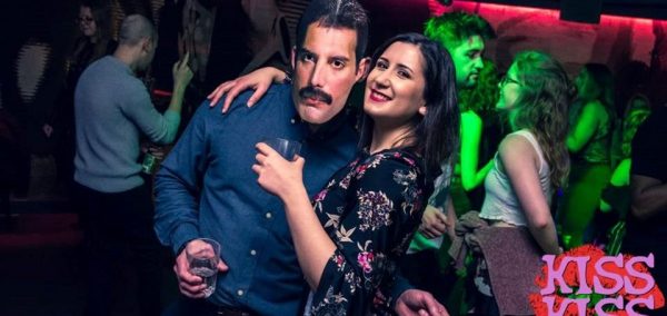 Image may contain: Disco, Night Club, Club, Party, Human, Person